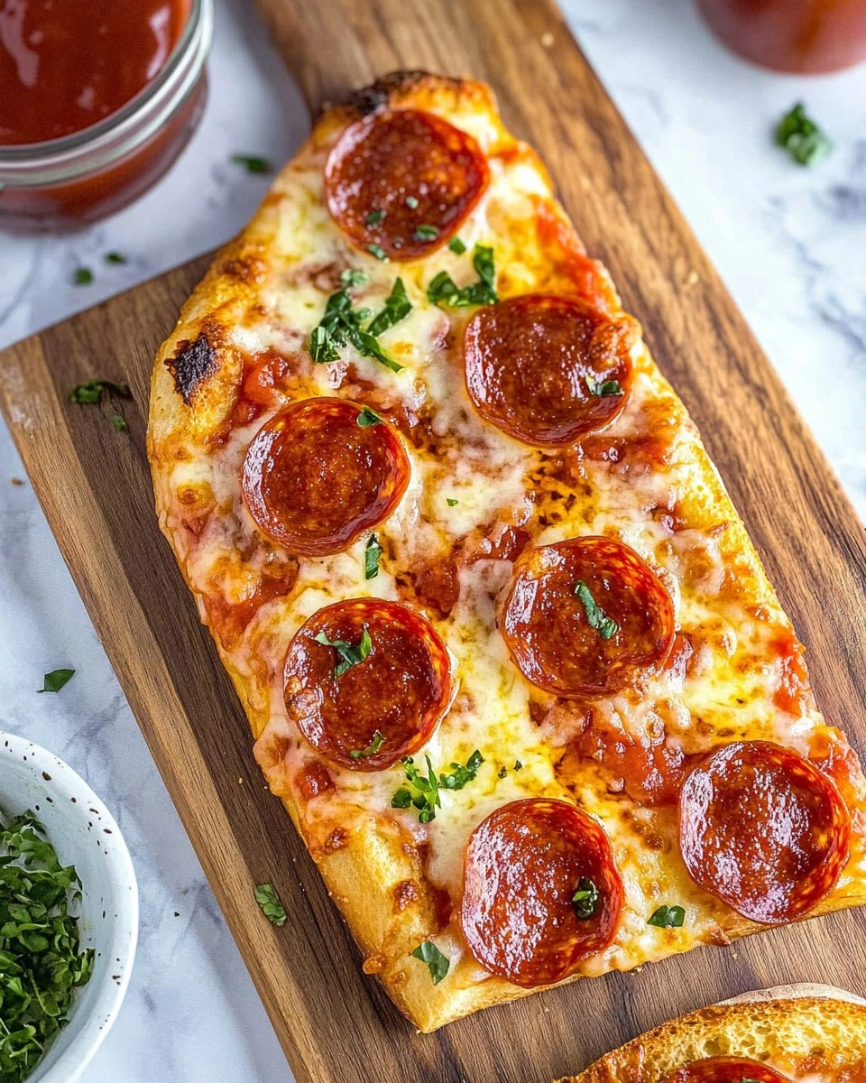 Air Fryer French Bread Pizza