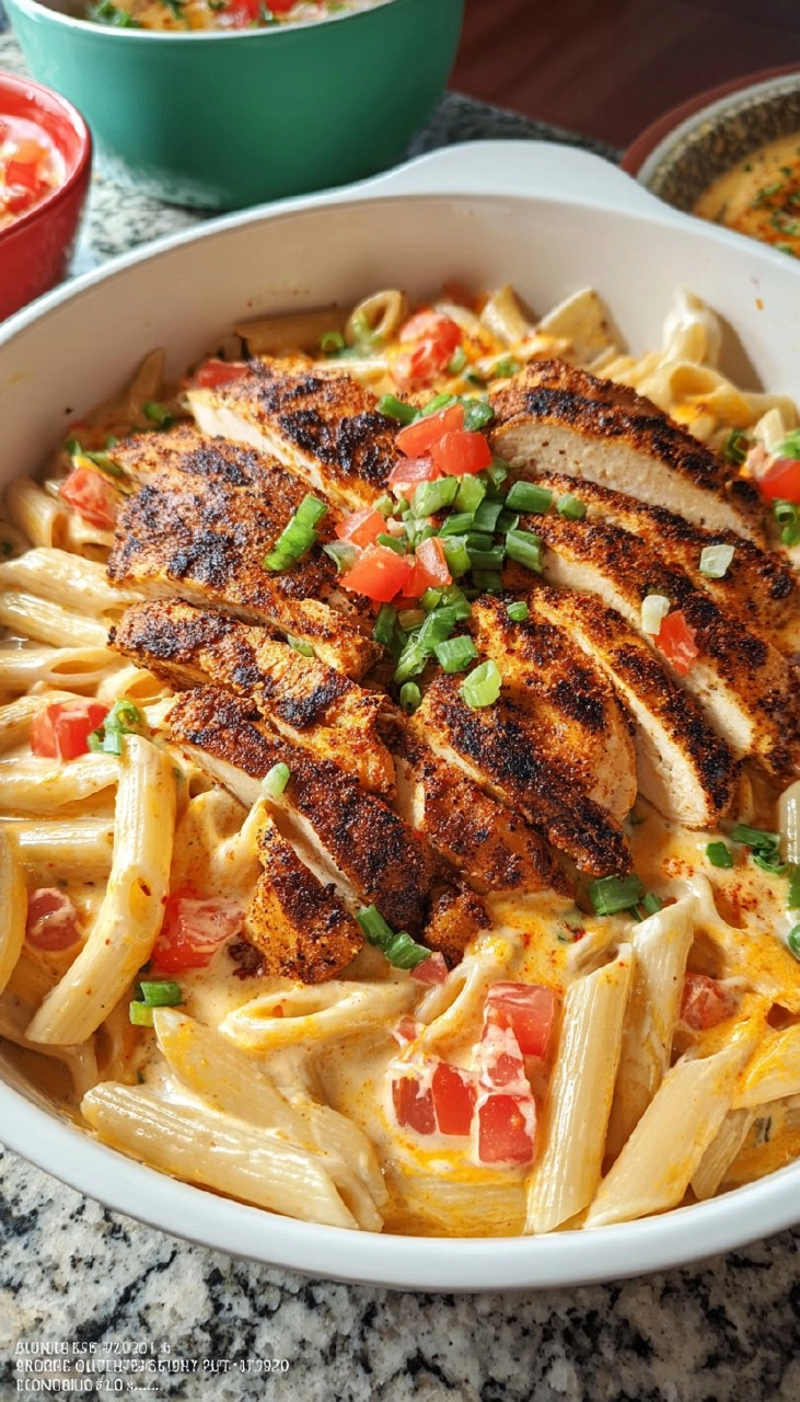 Cajun Chicken Pasta 110 Cajun Chicken Pasta