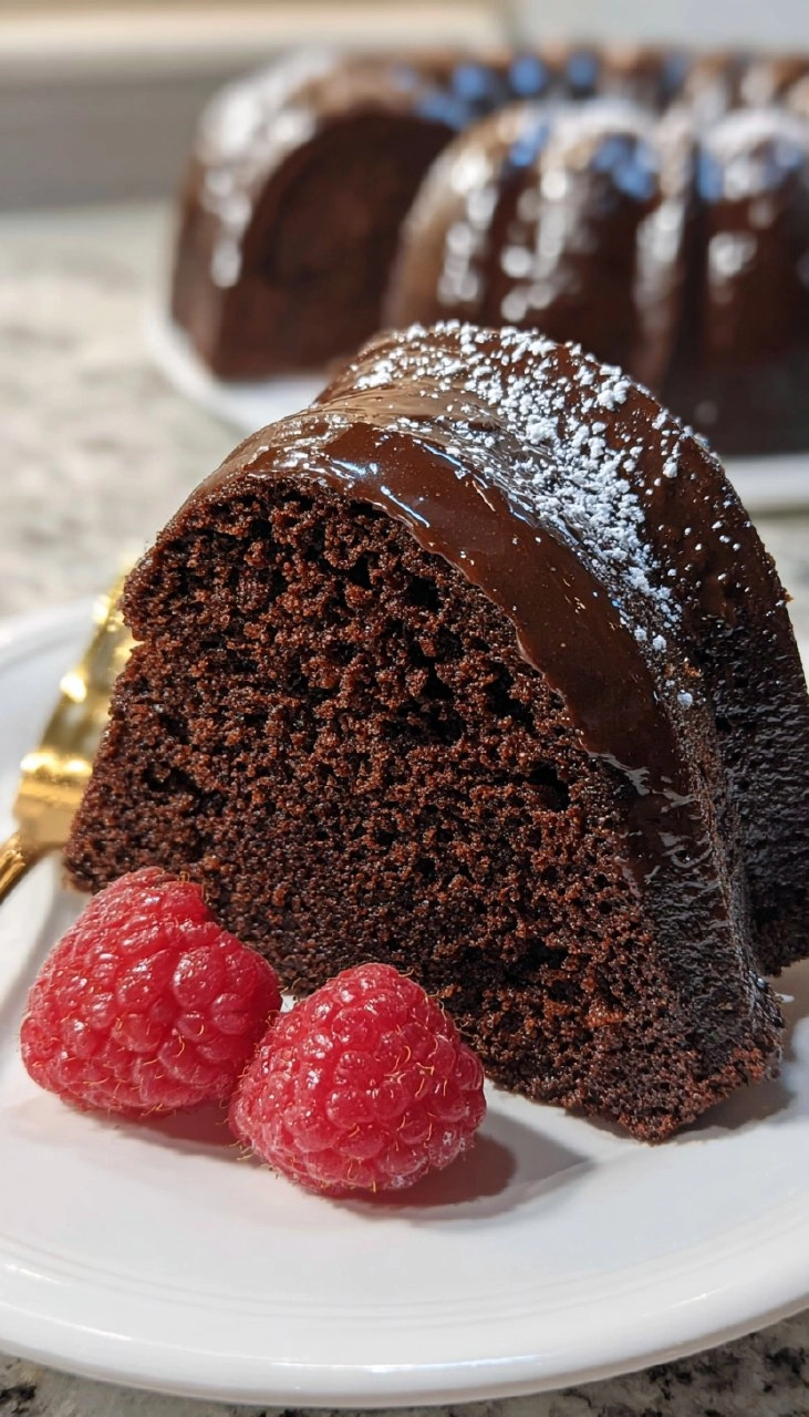 Chocolate Olive Oil Bundt Cake