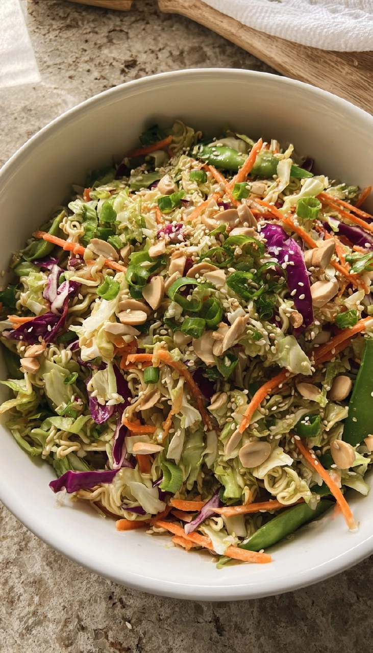 Crunchy Cabbage Salad with Chicken 100 Crunchy Cabbage Salad with Chicken