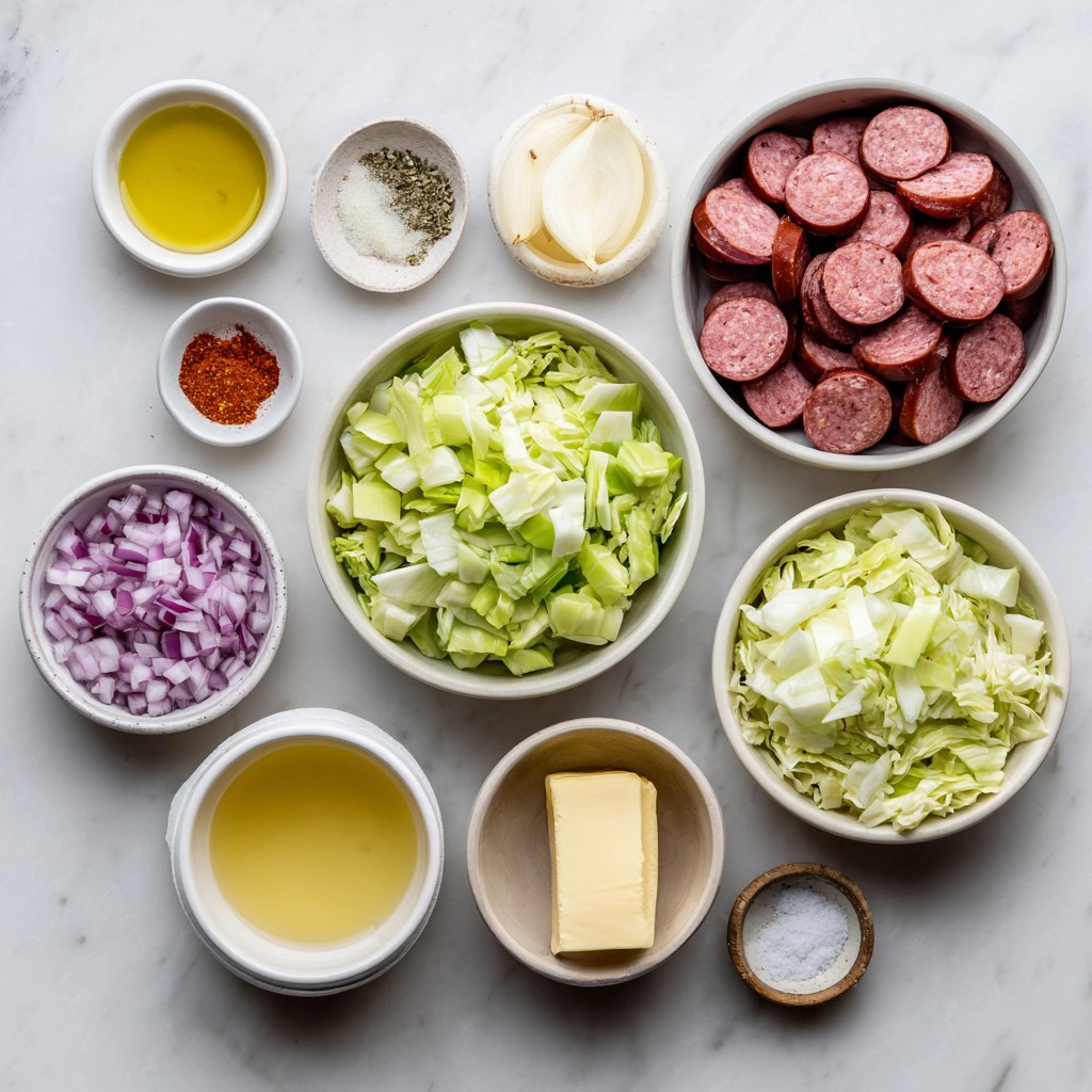 Sausage and Cabbage Skillet