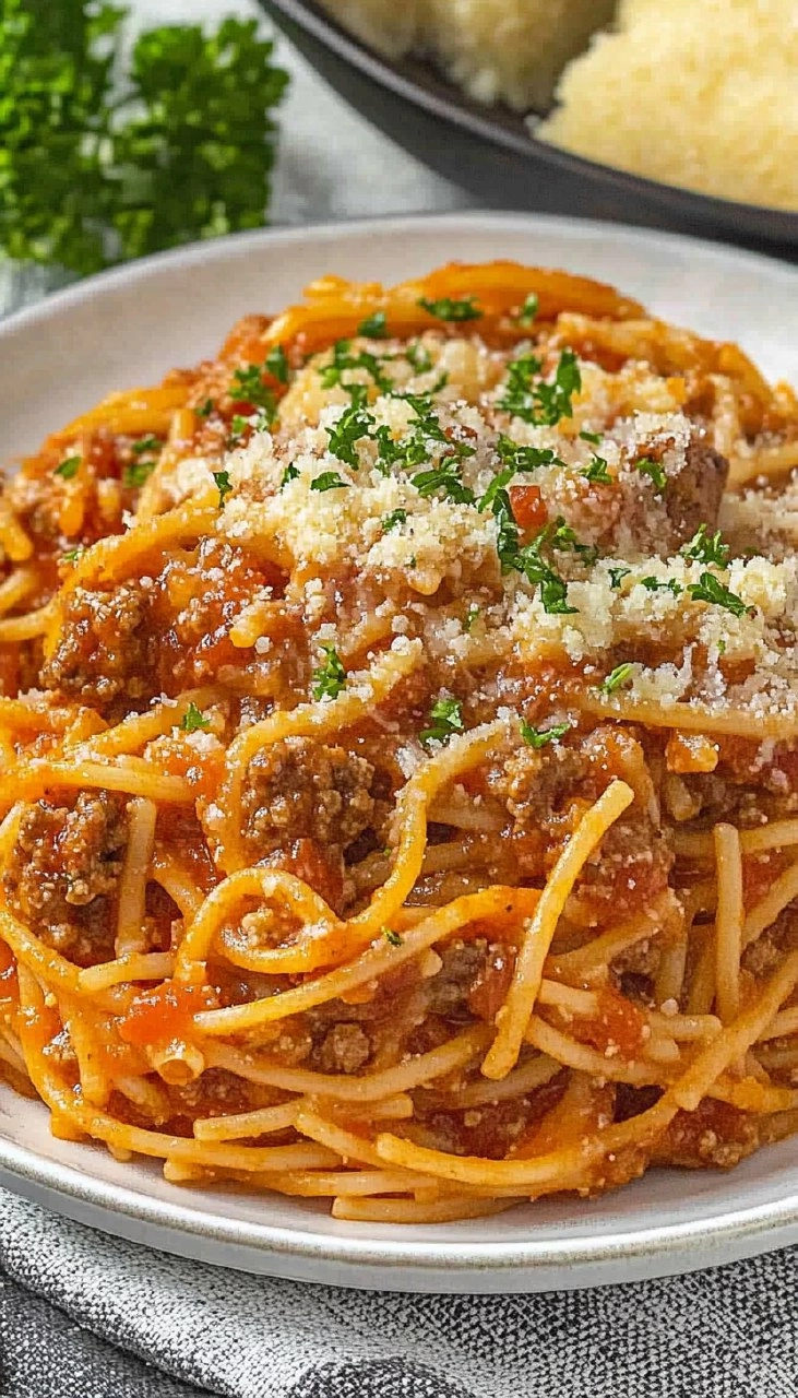 Spaghetti Hamburger Helper