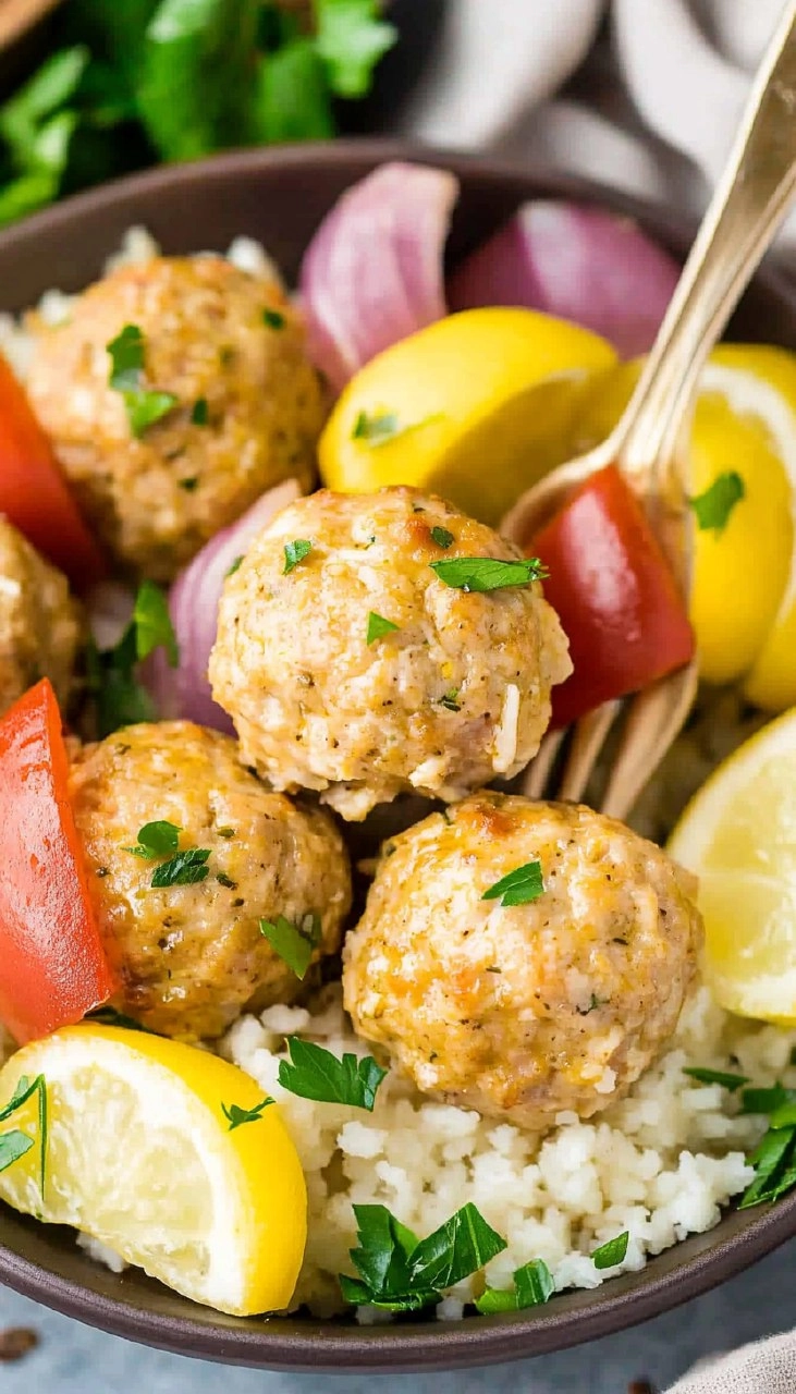 Baked Chicken Meatballs 77 Baked Chicken Meatballs