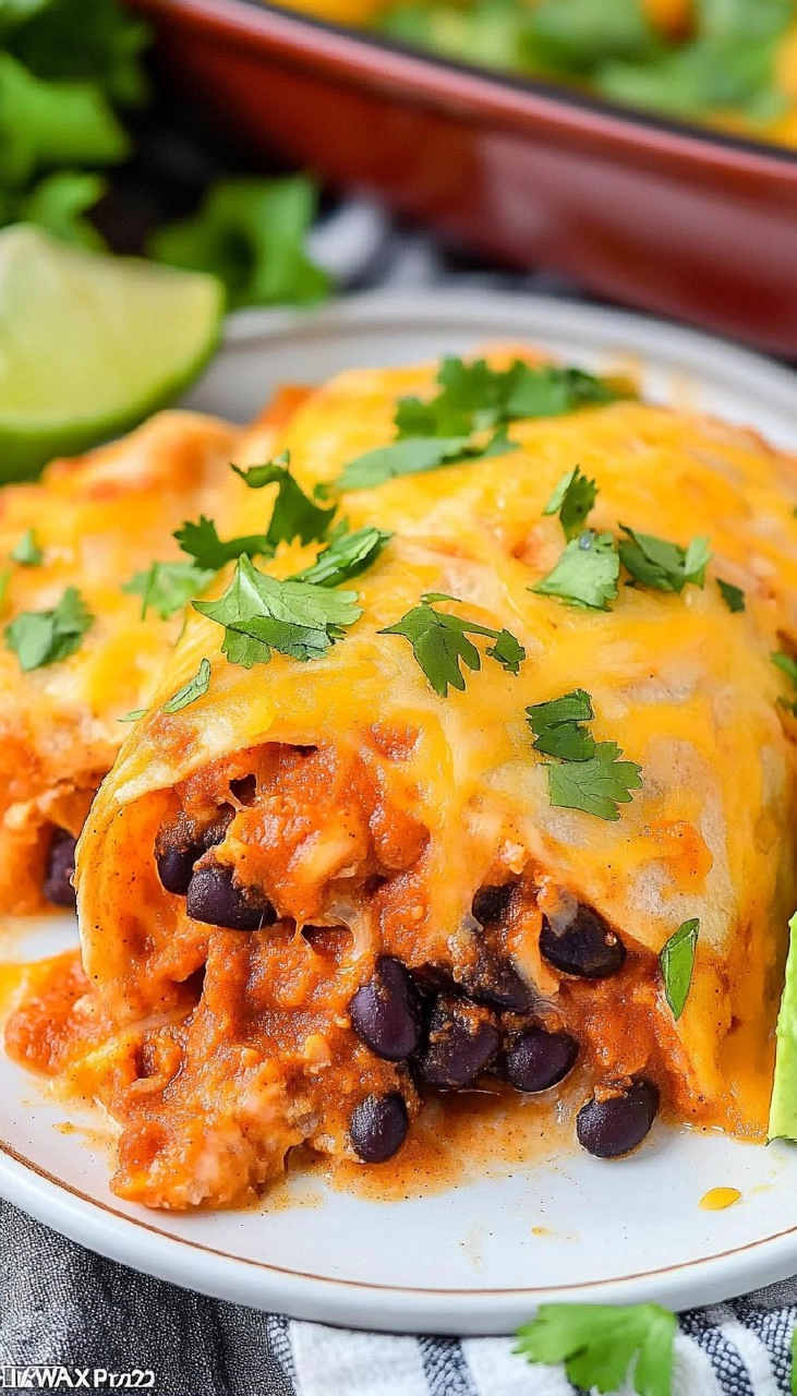 Black Bean Enchiladas 142 Black Bean Enchiladas