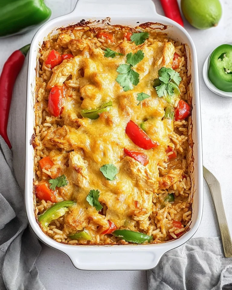 Chicken-Fajita-and-Rice-Casserole-Recipe