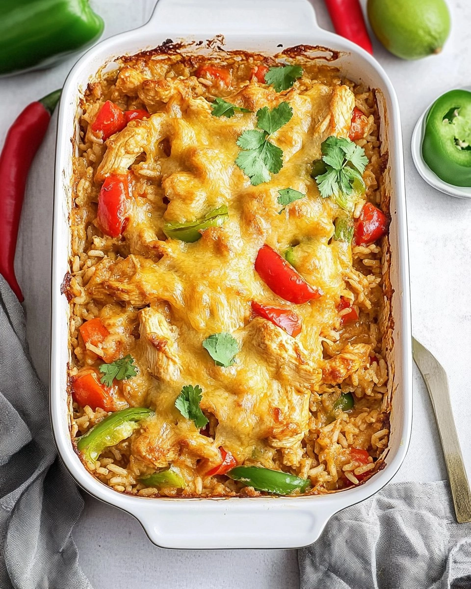 Chicken Fajita and Rice Casserole 100 Chicken Fajita and Rice Casserole