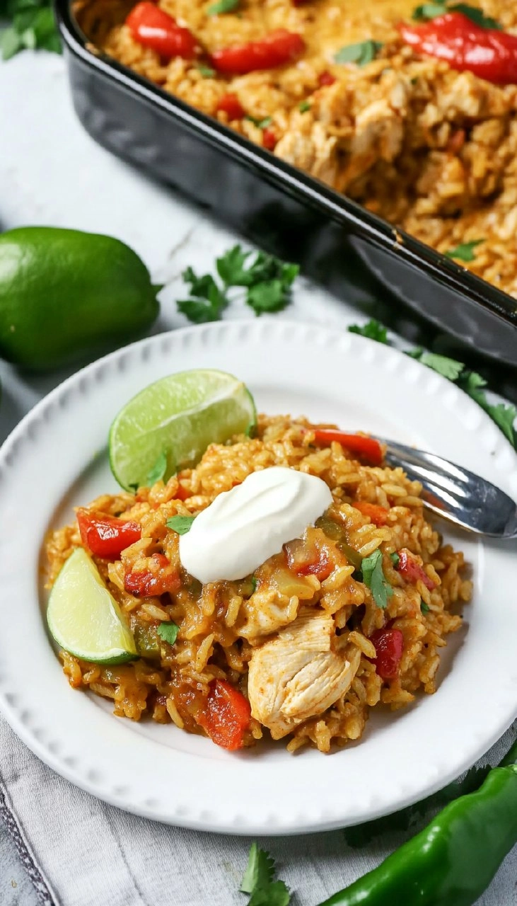 Chicken Fajita and Rice Casserole 102 Chicken Fajita and Rice Casserole