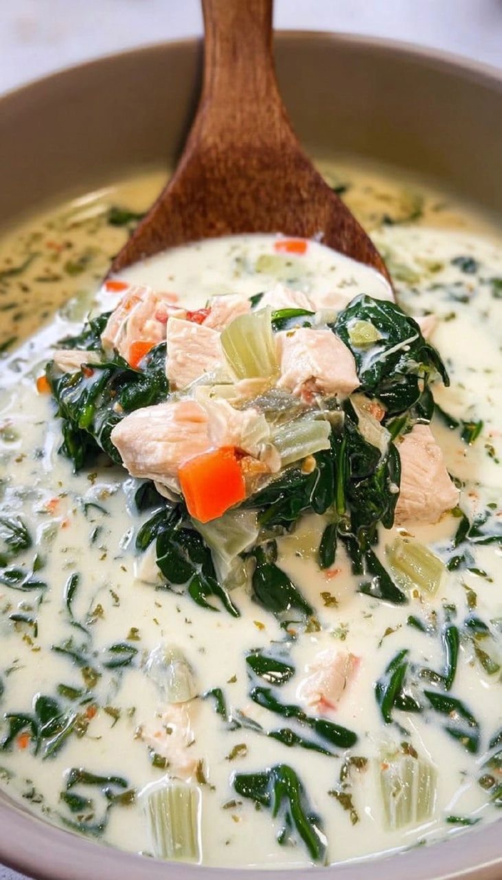 Chicken Florentine Soup 45 Chicken Florentine Soup