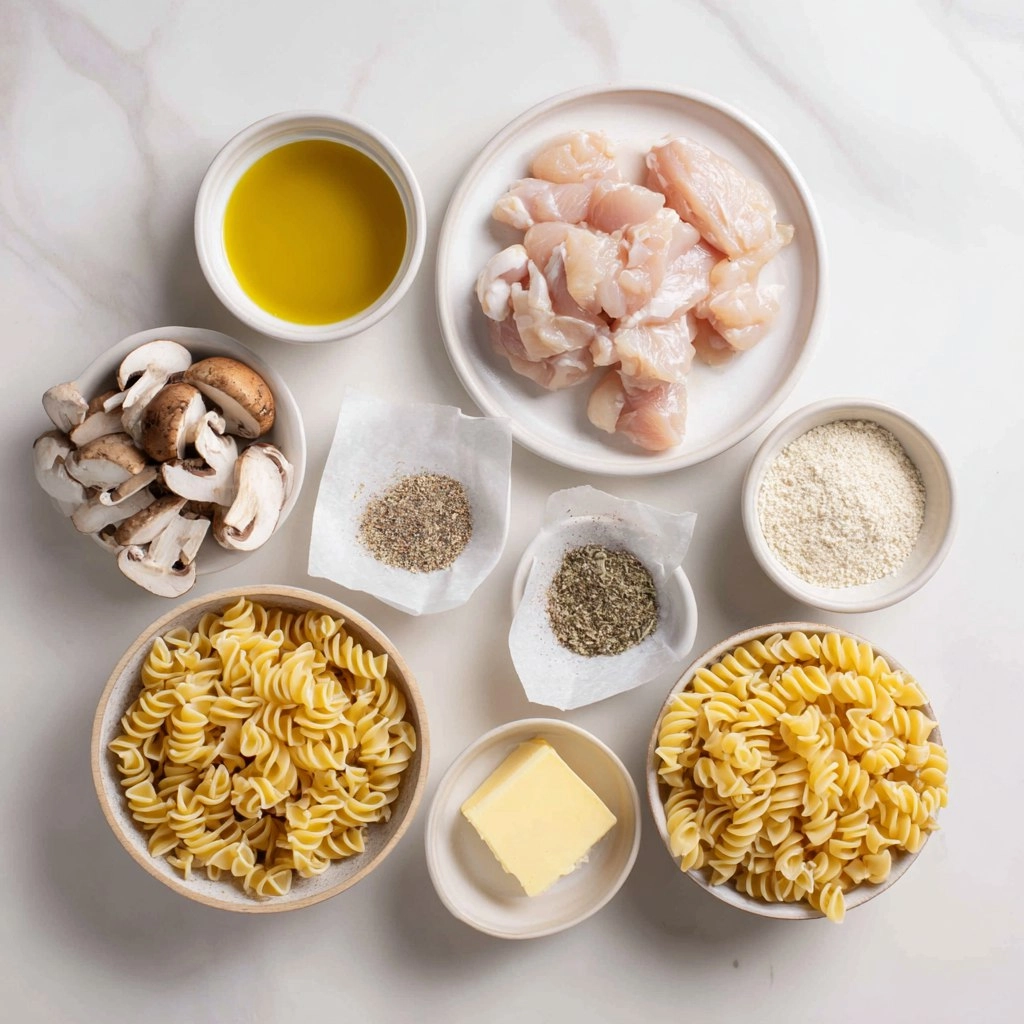 Chicken and Mushroom Pasta