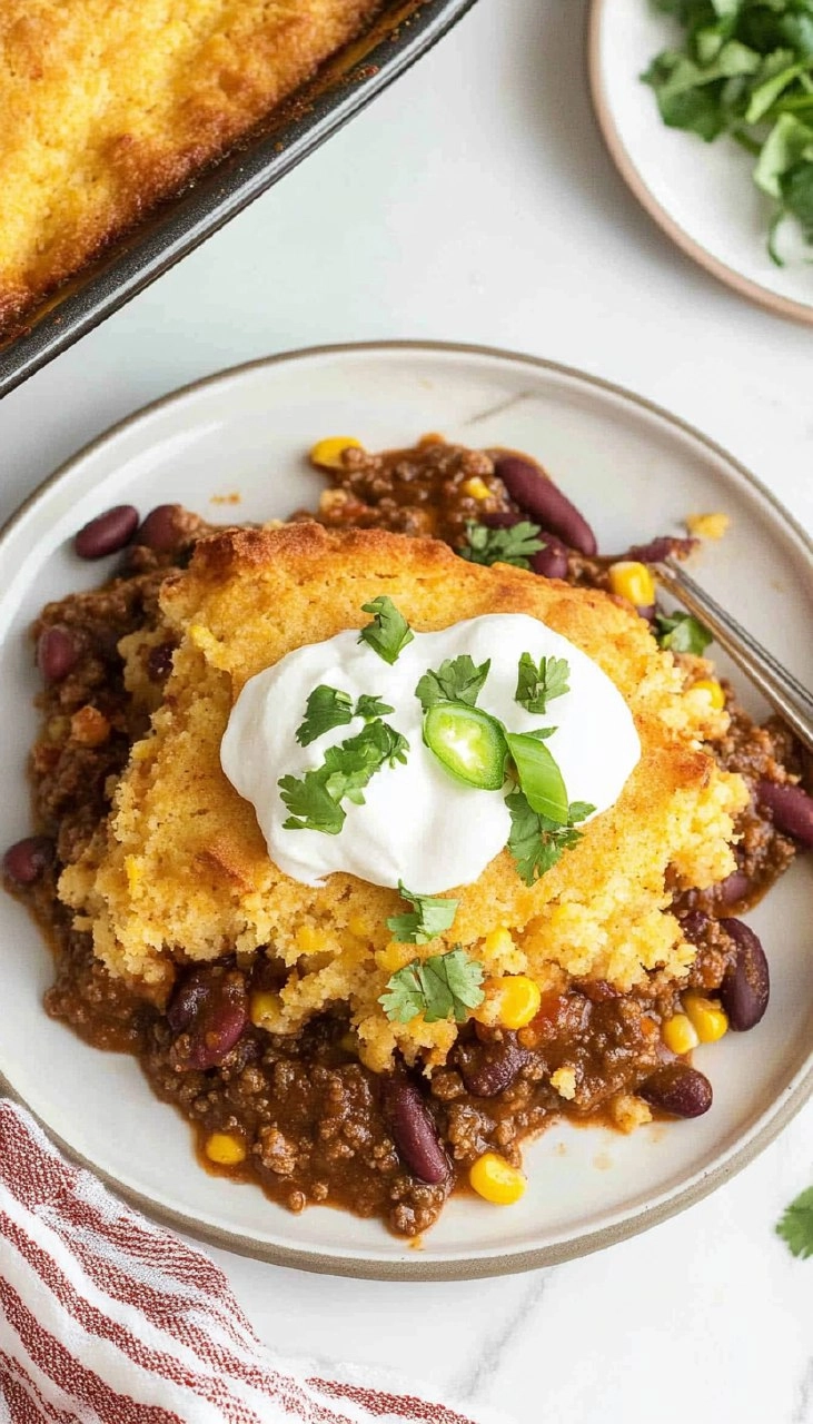 Chili Cornbread Casserole 132 Chili Cornbread Casserole