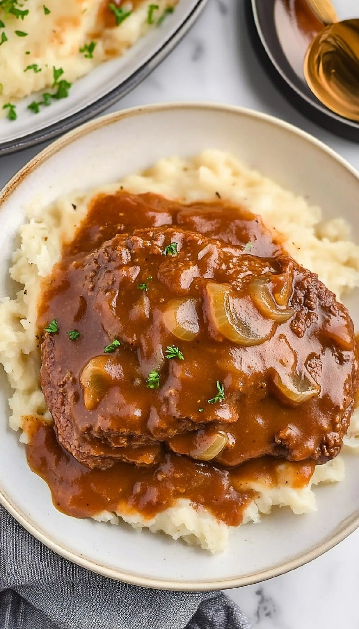 Classic Salisbury Steak 147 Classic Salisbury Steak