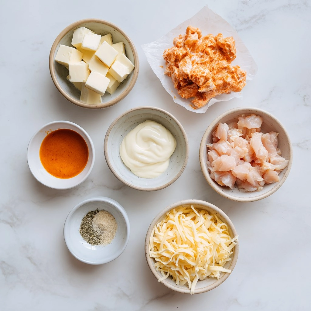 Crockpot Buffalo Chicken Dip