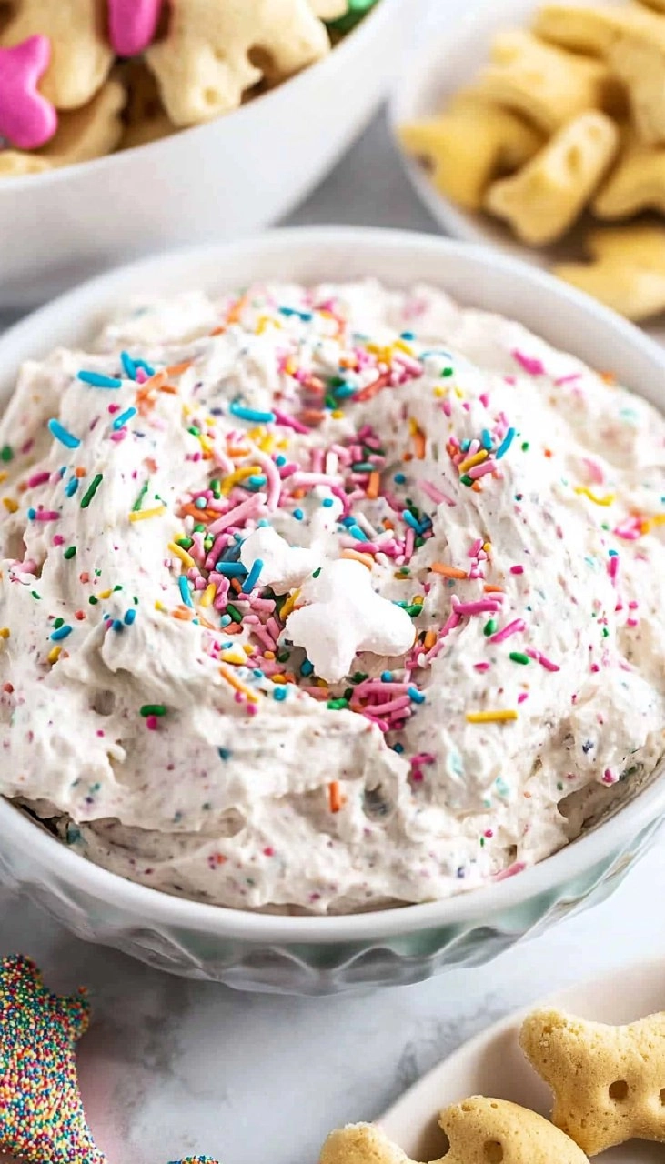 Fluffy Funfetti Dip 62 Fluffy Funfetti Dip