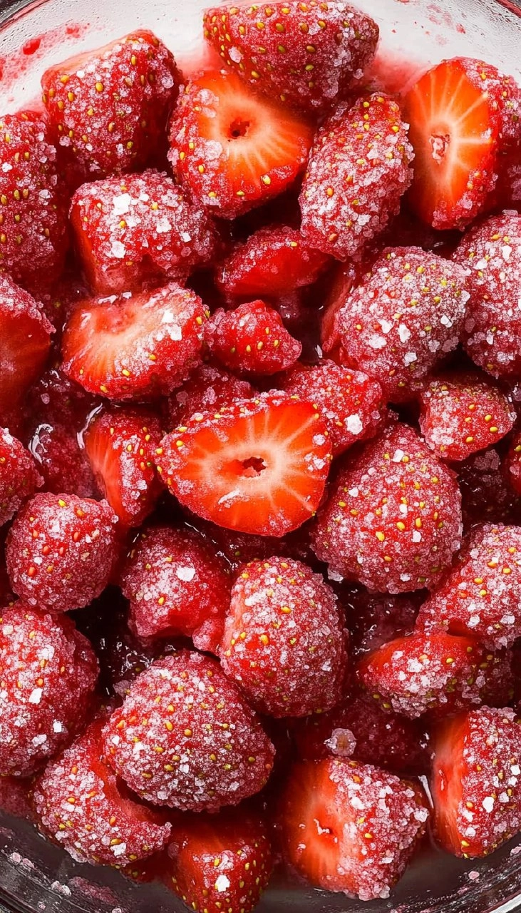 Macerated Strawberries