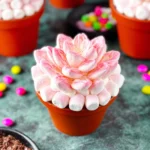 Marshmallow-Cupcakes-Flower-Pot-Recipe