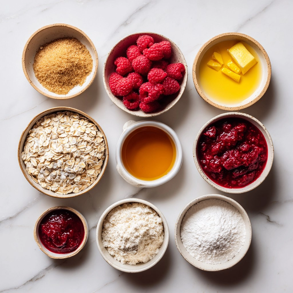 Raspberry Streusel Bars