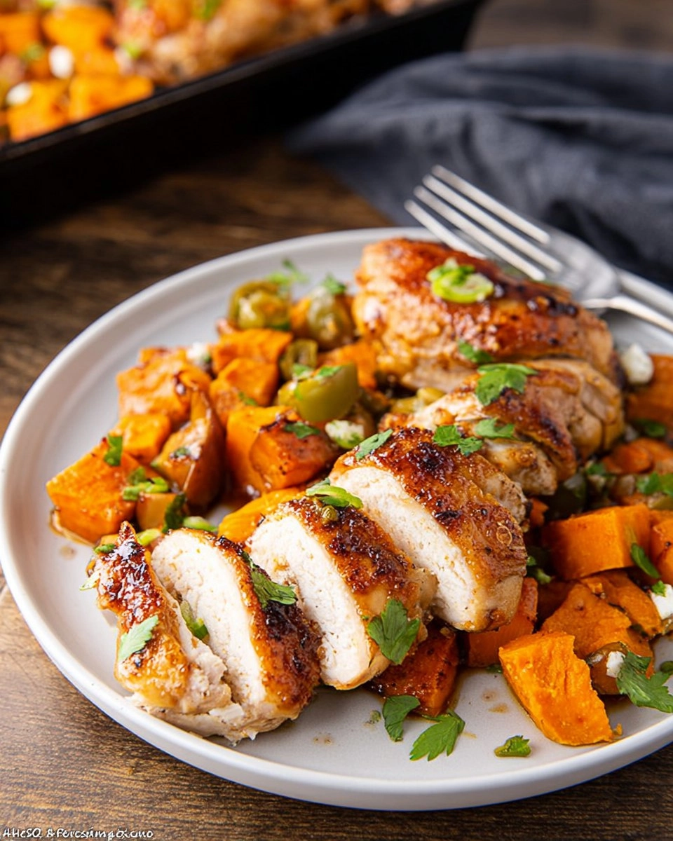 Sheet Pan Hot Honey Chicken and Sweet Potatoes 100 Sheet Pan Hot Honey Chicken and Sweet Potatoes