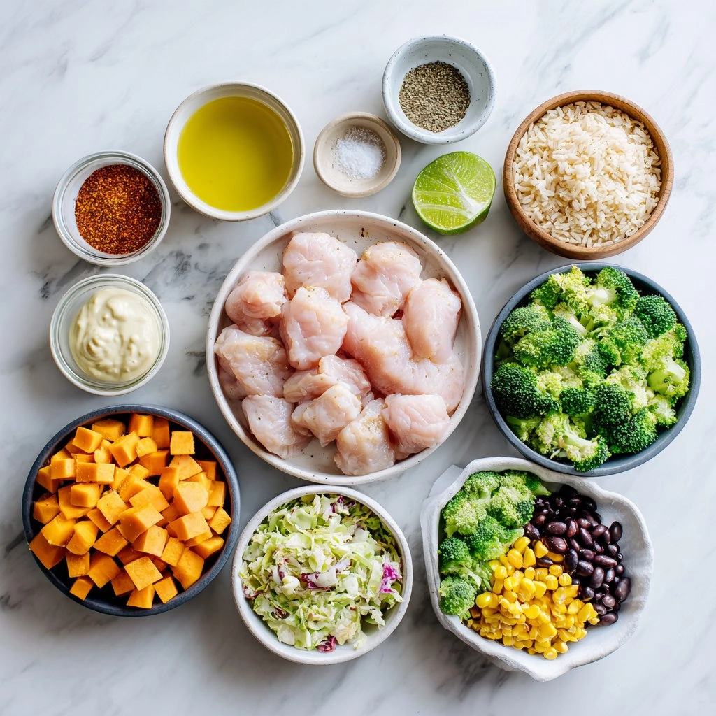Spicy Honey Chicken Sheet Pan Dinner
