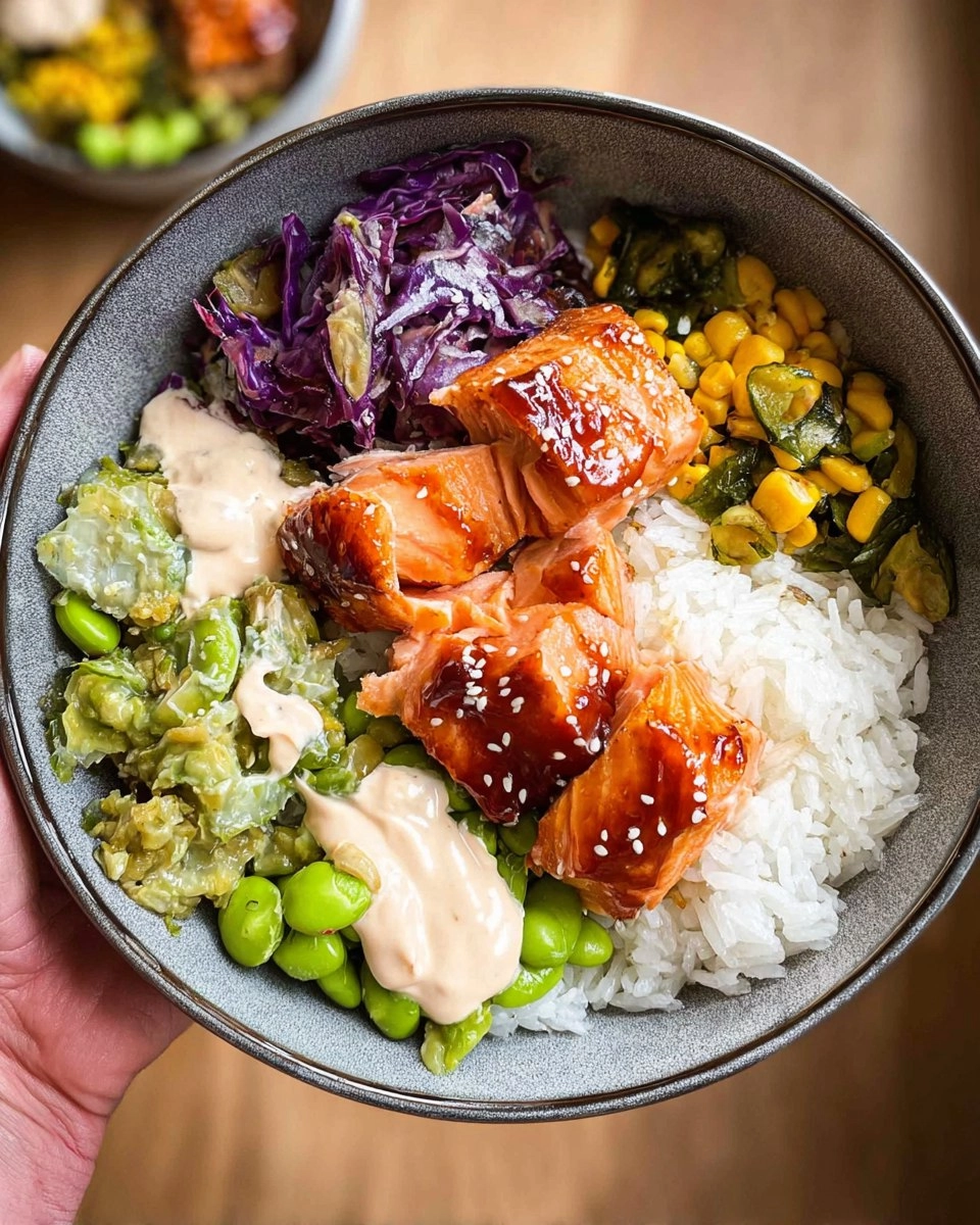 Teriyaki Salmon Bowls 125 Teriyaki Salmon Bowls