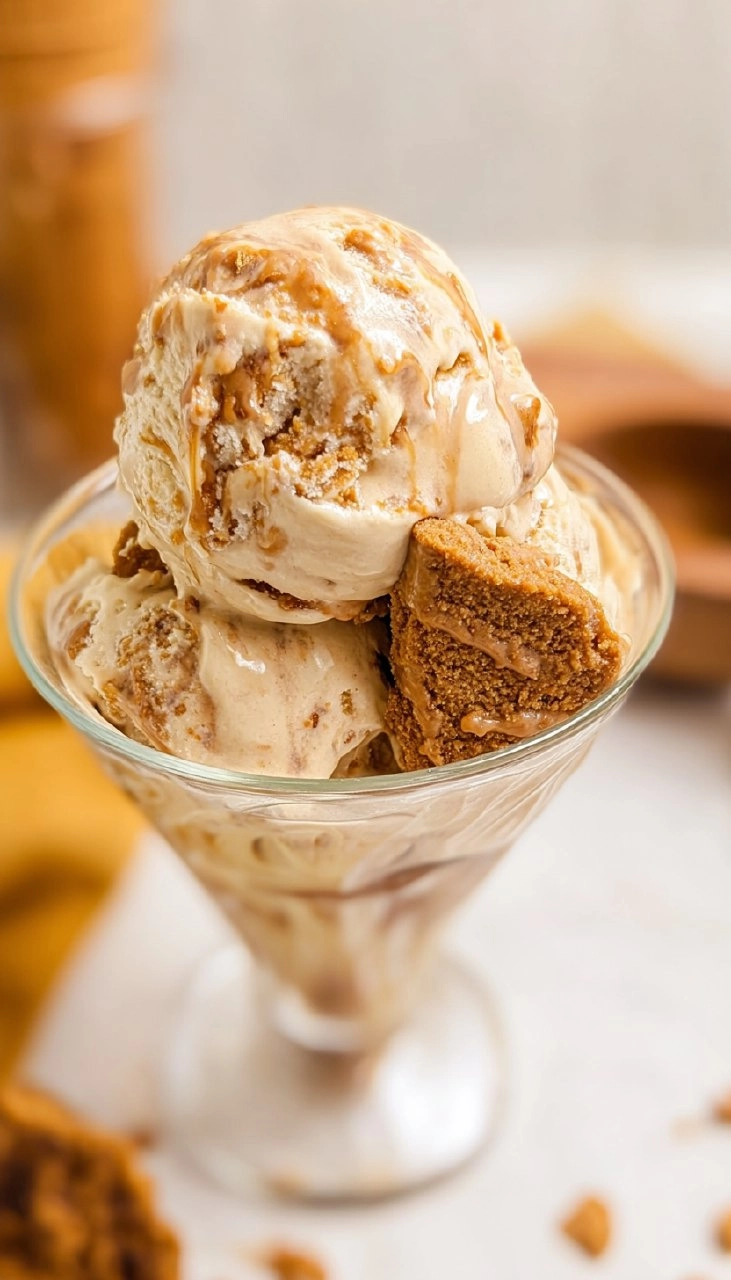 5-Ingredient No Churn Biscoff Ice Cream 82 5-Ingredient No Churn Biscoff Ice Cream