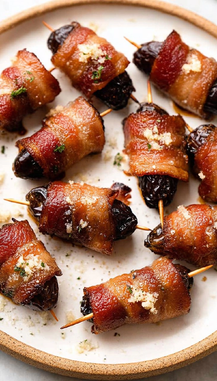 Bacon Wrapped Dates 77 Bacon Wrapped Dates