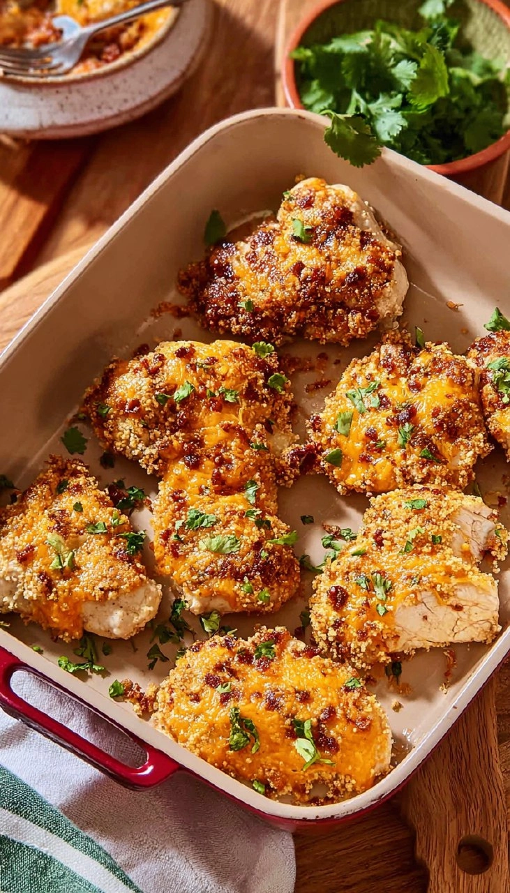 Baked Ranch Cheddar Chicken