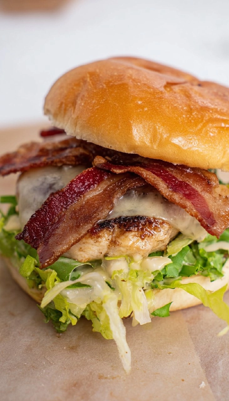 Chicken Bacon Ranch Smashburgers 85 Chicken Bacon Ranch Smashburgers