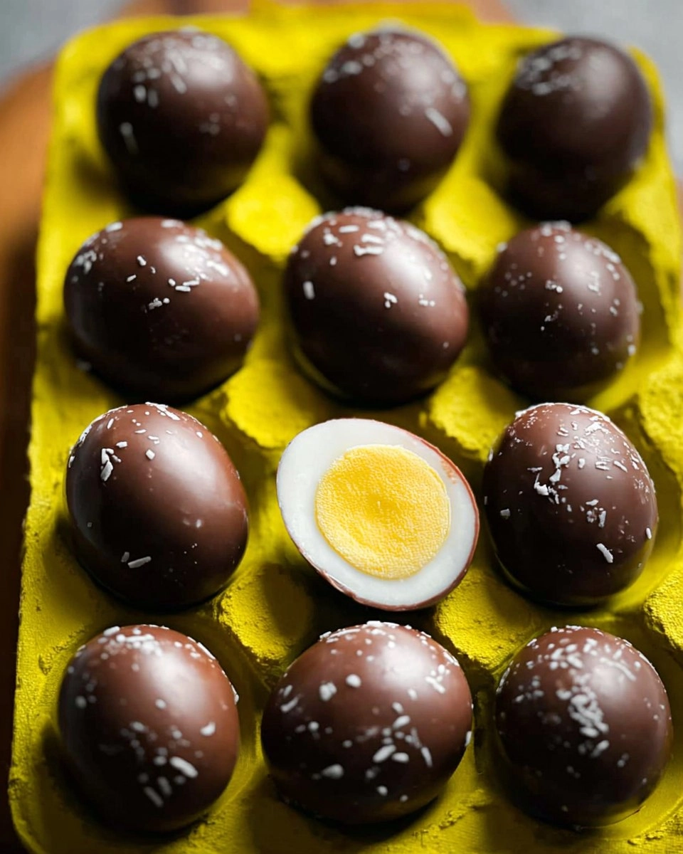 Chocolate Egg Truffles 95 Chocolate Egg Truffles