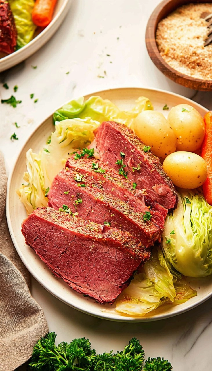 Corned Beef and Cabbage 115 Corned Beef and Cabbage