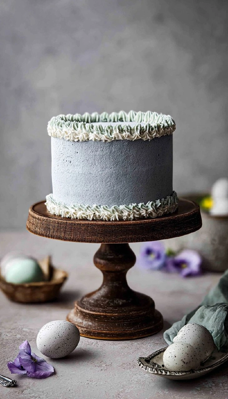 High Altitude Butterfly Pea Flower Cake 135 High Altitude Butterfly Pea Flower Cake