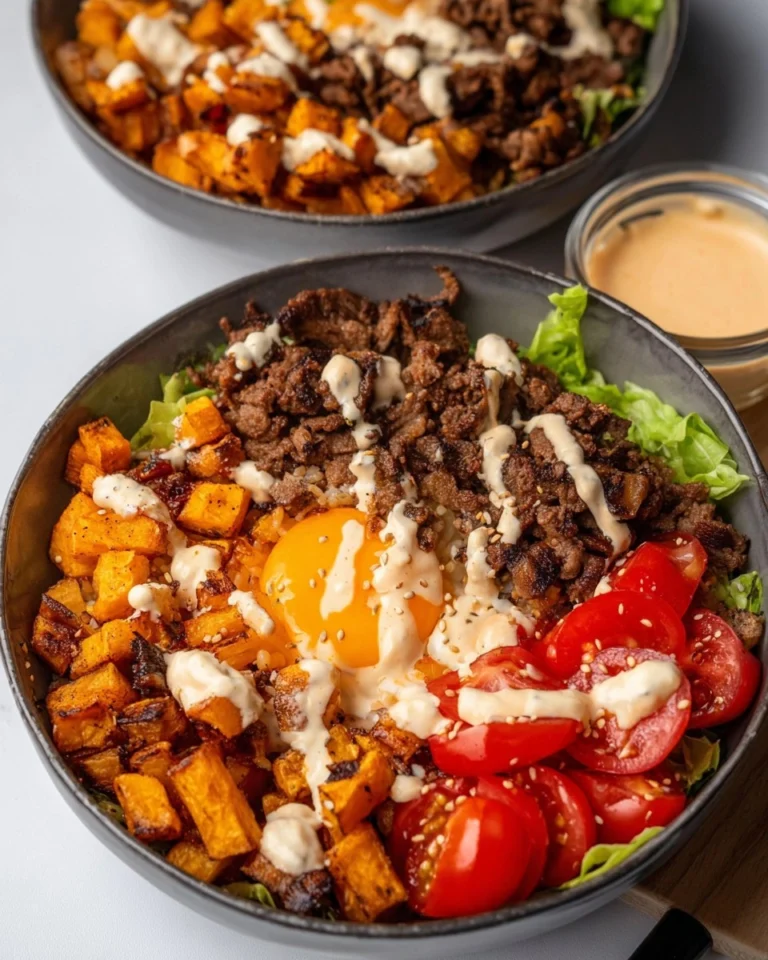 High-Protein-Loaded-Burger-Bowls-Recipe