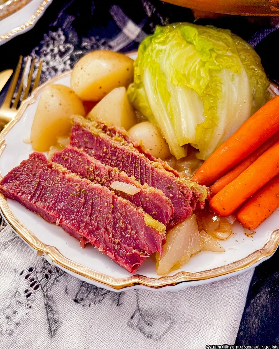 Instant Pot Corned Beef and Cabbage