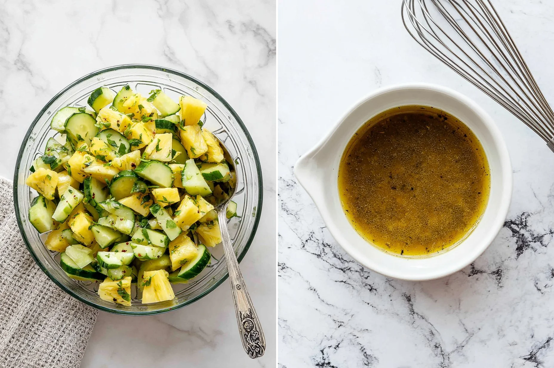 Pineapple Cucumber Salad