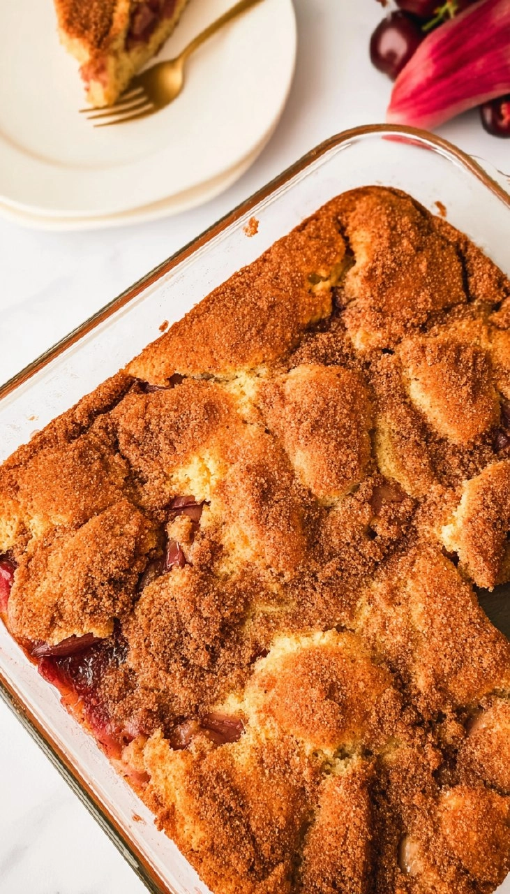 Rhubarb Coffee Cake With Crumb Topping 100 Rhubarb Coffee Cake With Crumb Topping
