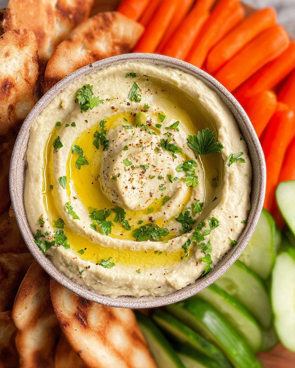 Roasted Garlic White Bean Dip