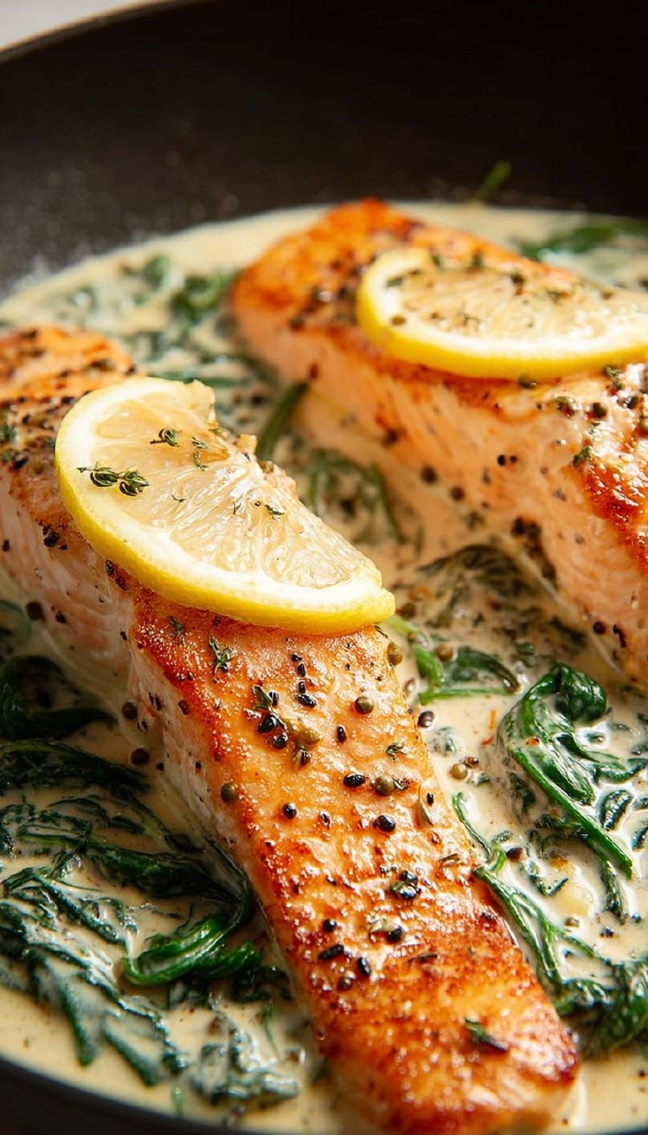 Salmon Florentine