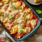 Stuffed Pasta Shells (Whipped Cottage Cheese & Spinach) 113 Stuffed-Pasta-Shells-Whipped-Cottage-Cheese-Spinach-Recipe