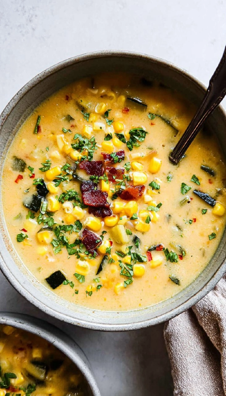 Zucchini Corn Chowder