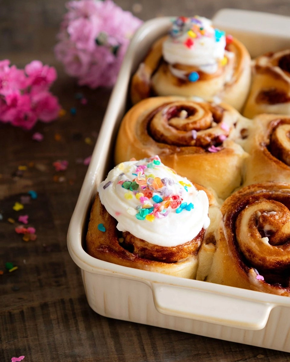 funfetti cake cinnamon rolls 124 funfetti cake cinnamon rolls
