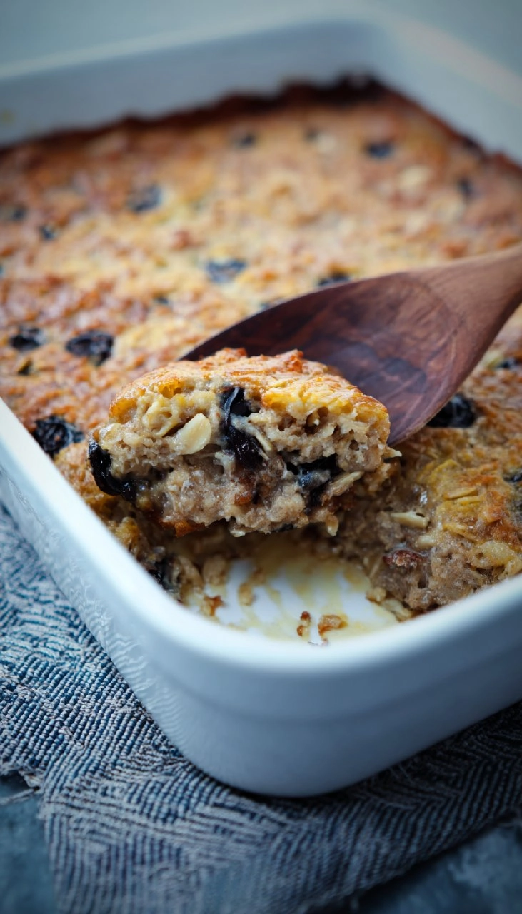 Blueberry Baked Oatmeal 75 Blueberry Baked Oatmeal