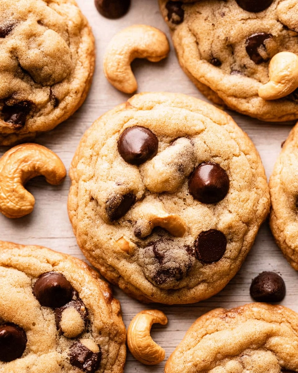 Chocolate Chip Cashew Cookies