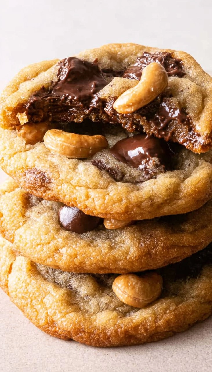 Chocolate Chip Cashew Cookies