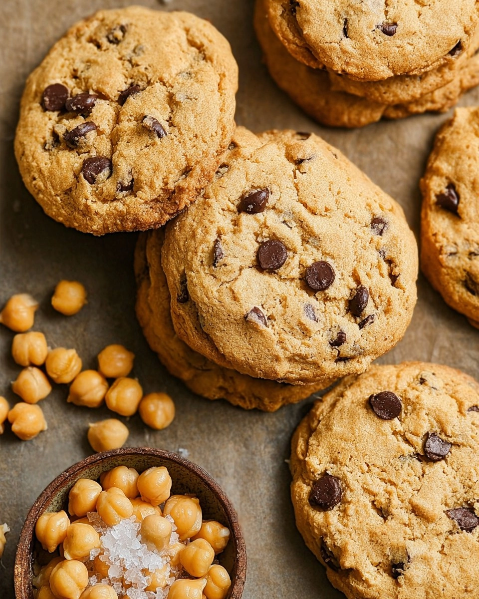 Chocolate Chip Chickpea Cookies