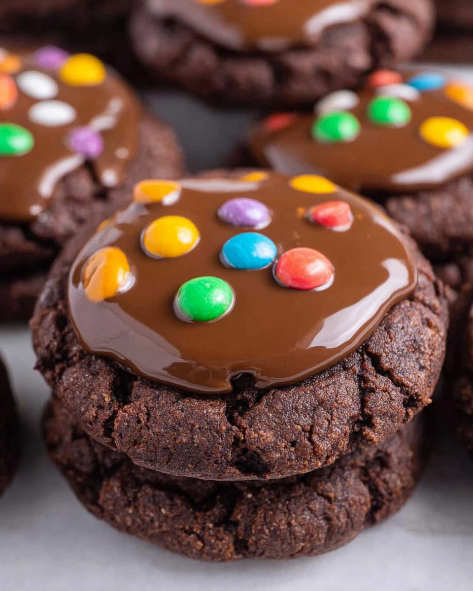 Cosmic Brownie Cookies
