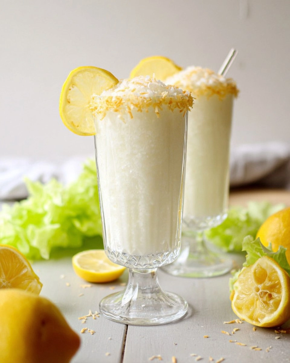 Frozen Coconut Lemonade