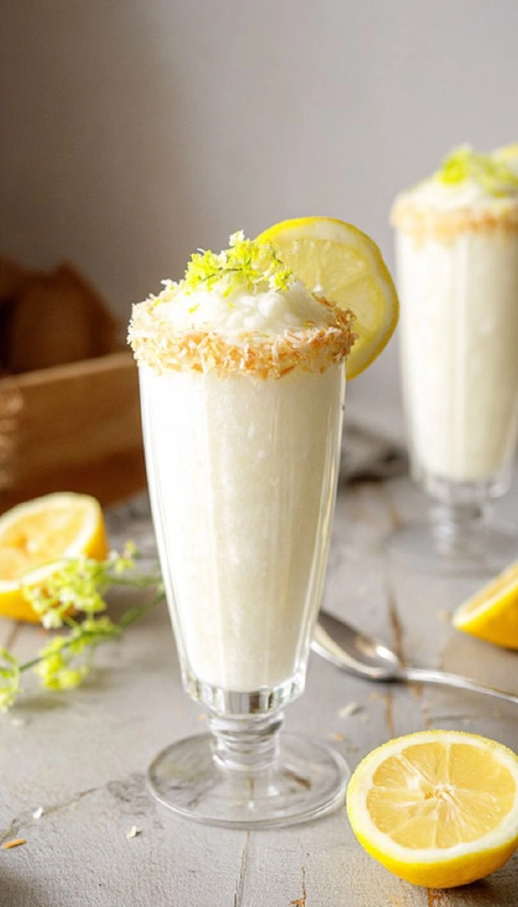 Frozen Coconut Lemonade