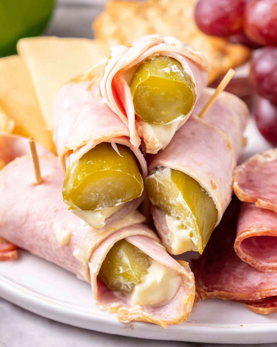 Ham And Pickle Roll-Ups 74 Ham And Pickle Roll-Ups
