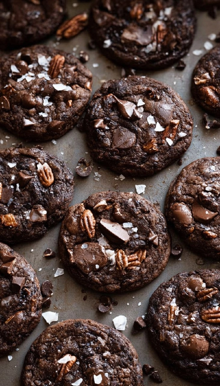 High Altitude German Chocolate Cookies