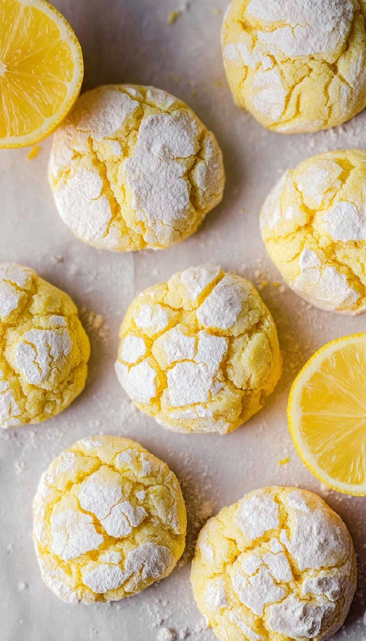 Lemon Crinkle Cookies 122 Lemon Crinkle Cookies