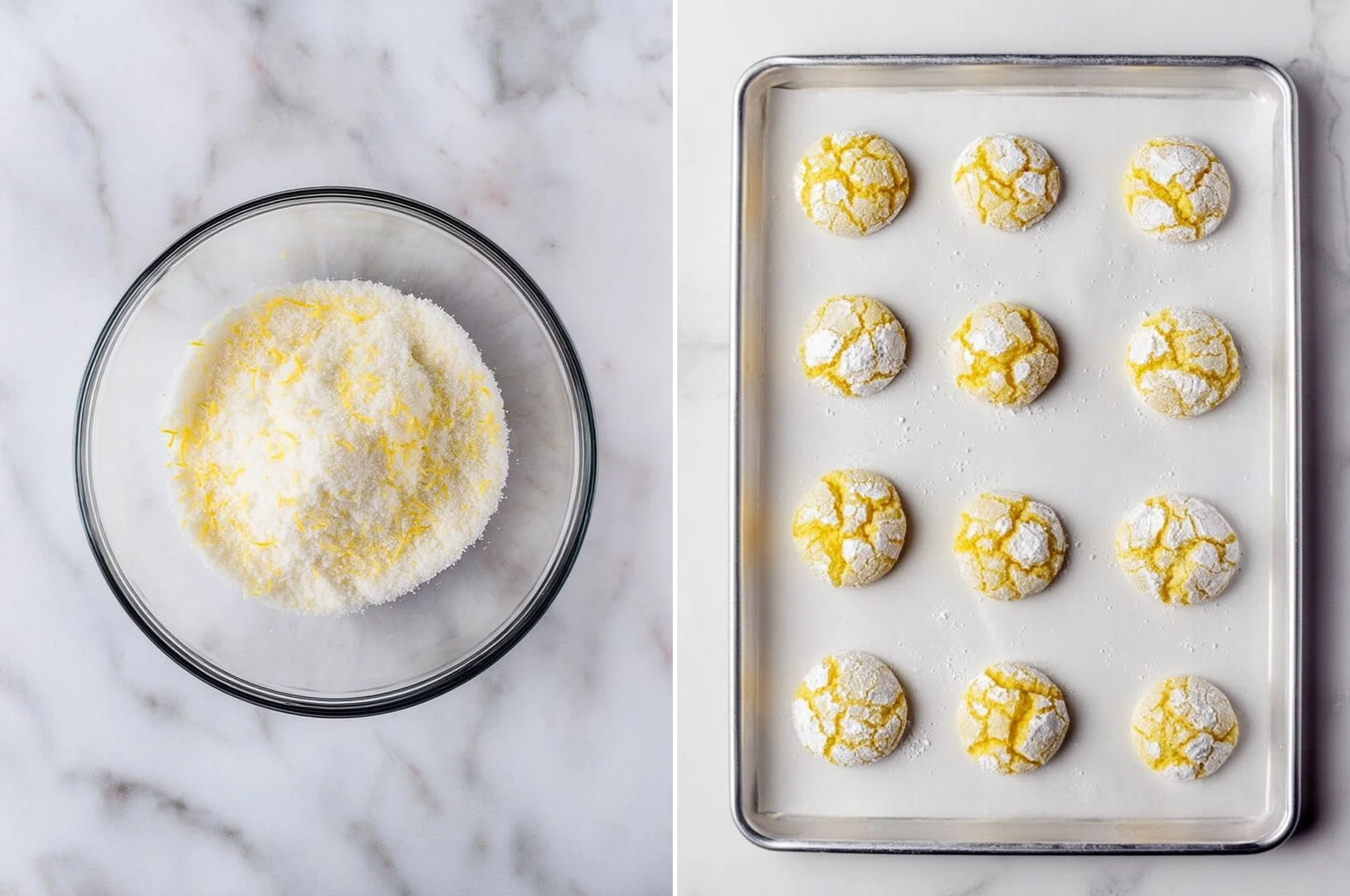 Lemon Crinkle Cookies 121 Lemon Crinkle Cookies